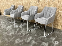 Riviera maison high line park bright eetkamerstoel (4x) - afbeelding 3 van  5