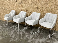 Riviera maison high line park dac eetkamerstoel (4x) - afbeelding 2 van  9