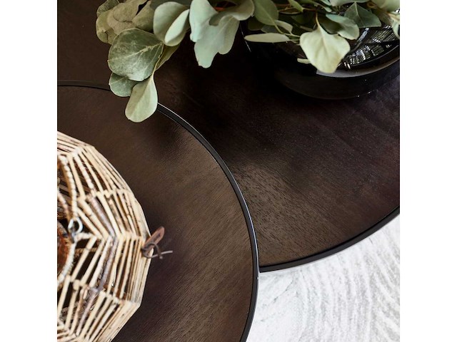 Riviera maison holleywood hills salontafel set van 2 - afbeelding 5 van  8