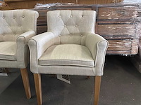 Rivièra maison la scala eetkamerstoel (2x) - afbeelding 1 van  6