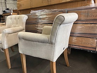 Rivièra maison la scala eetkamerstoel (2x) - afbeelding 2 van  6