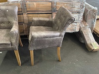 Rivièra maison la scala eetkamerstoel (2x) - afbeelding 2 van  3