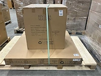Riviera maison le marais ronde eetkamertafel 120cm - afbeelding 5 van  6