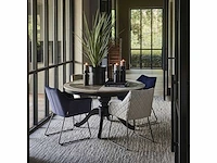 Riviera maison le marais ronde uitschuifbare eetkamertafel 140/190cm - afbeelding 3 van  4