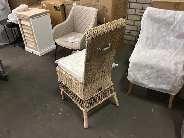 Rivièra maison malo eetkamerstoel - afbeelding 5 van  6