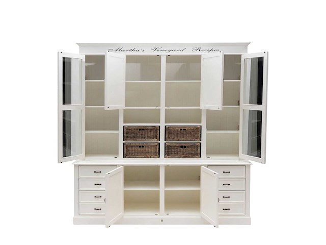 Riviera maison martha’s vineyard recipes cabinet buffetkast - afbeelding 2 van  5
