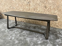 Riviera maison miller eetkamertafel 220 cm - afbeelding 1 van  6