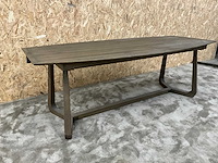 Riviera maison miller eetkamertafel 220 cm - afbeelding 3 van  6