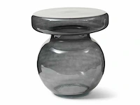 Riviera maison murano glazen bijzettafel (2x)