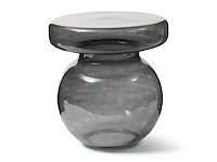 Riviera maison murano glazen bijzettafel - afbeelding 1 van  4