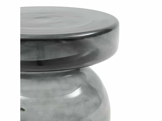 Riviera maison murano glazen bijzettafel - afbeelding 3 van  6