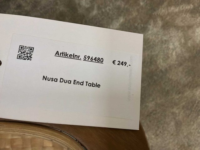 Riviera maison nusa dua bijzettafel - afbeelding 2 van  10