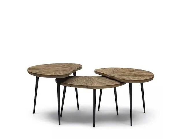 Riviera maison palm springs salontafel set van 3 (5x) - afbeelding 1 van  4