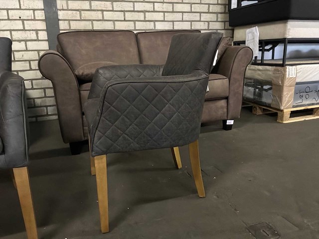 Rivièra maison pellini eetkamerstoel (4x) - afbeelding 6 van  6