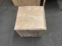 Rivièra maison pellini poef (2x) - afbeelding 8 van  9