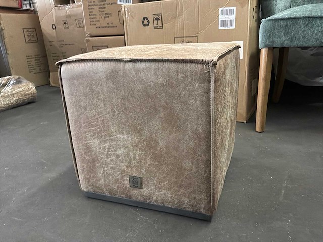 Rivièra maison pellini poef - afbeelding 4 van  9