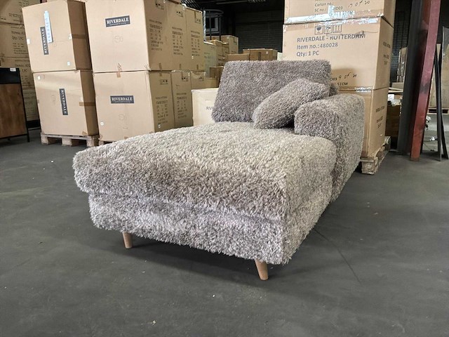 Rivièra maison poodle weave chaise lounge - afbeelding 7 van  11