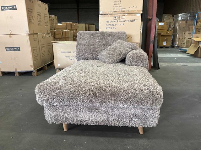 Rivièra maison poodle weave chaise lounge - afbeelding 8 van  11