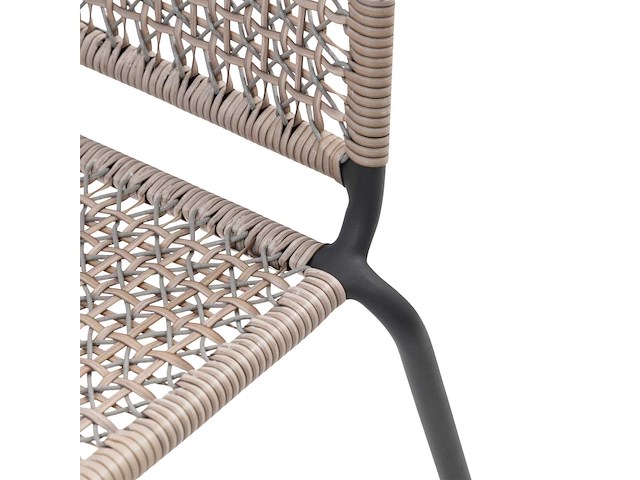 Riviera maison portofino outdoor stapelbare tuinstoel (5x) - afbeelding 4 van  7