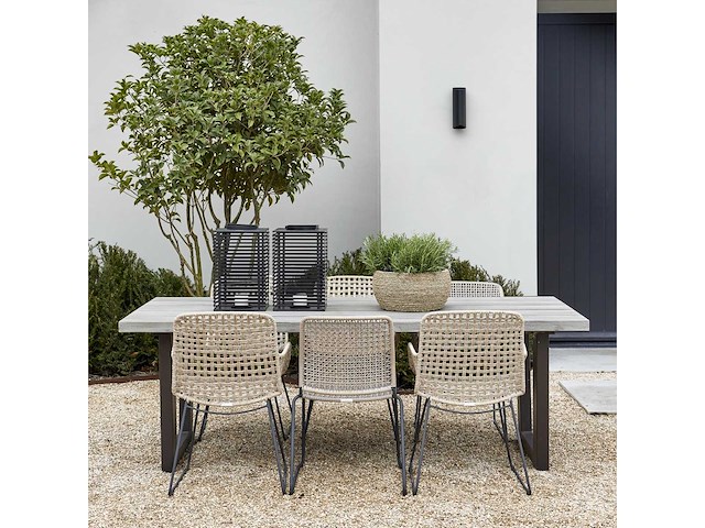 Riviera maison portofino outdoor stapelbare tuinstoel (6x) - afbeelding 7 van  7