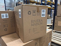 Rivièra maison qbic mohair poef (10x) - afbeelding 5 van  5