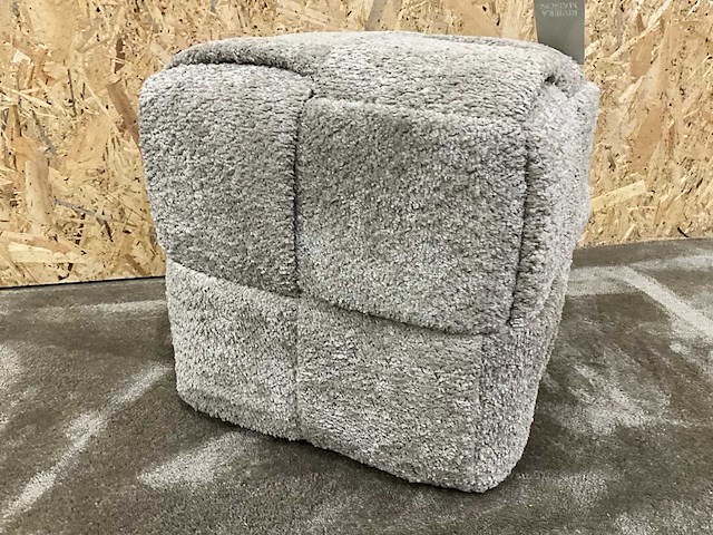 Riviera maison qbic stool poef - afbeelding 2 van  5