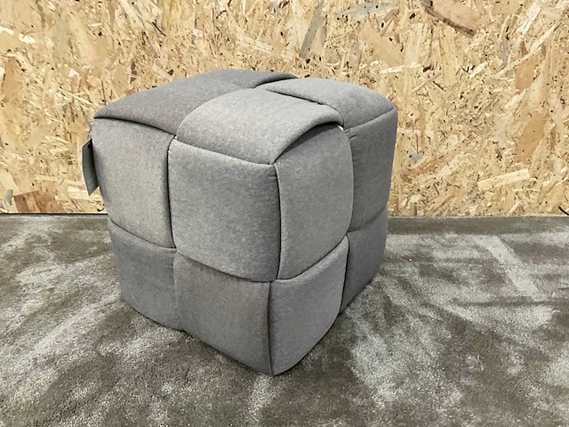Riviera maison qbic stool poef - afbeelding 2 van  4