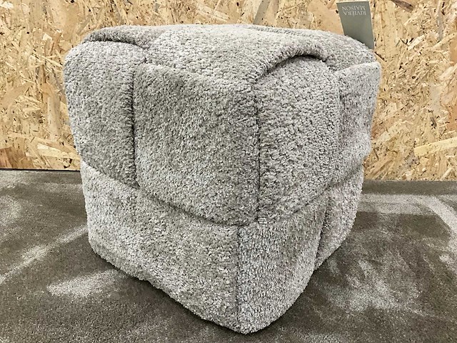 Riviera maison qbic stool poef - afbeelding 1 van  5