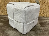 Riviera maison qbic stool poef - afbeelding 1 van  5