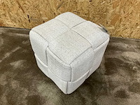 Riviera maison qbic stool poef - afbeelding 4 van  5