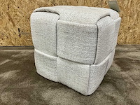 Riviera maison qbic stool poef - afbeelding 2 van  6