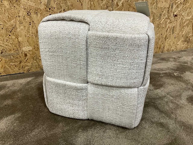 Riviera maison qbic stool poef - afbeelding 3 van  6