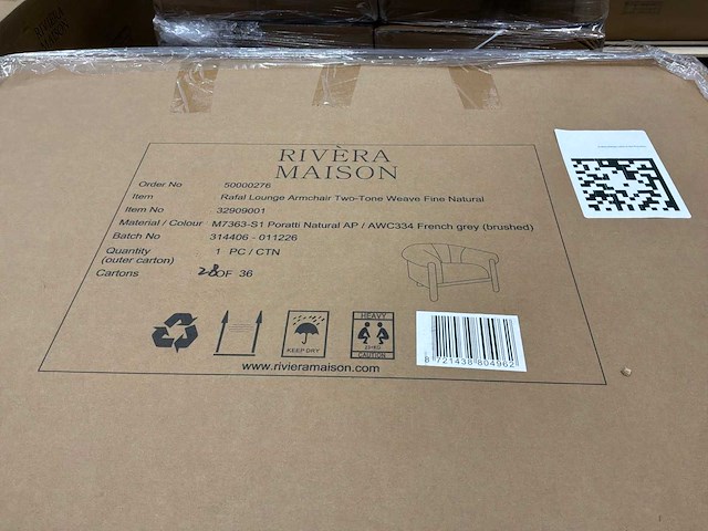 Rivièra maison rafal fauteuil - afbeelding 6 van  7
