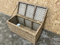 Riviera maison rieten opbergkist - afbeelding 7 van  8
