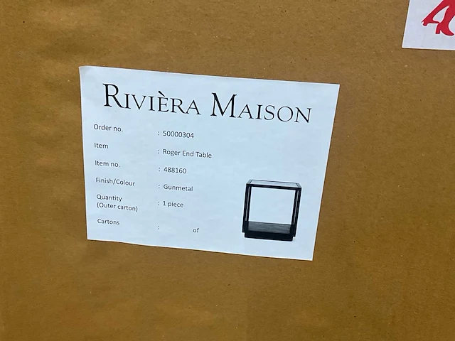 Riviera maison roger bijzettafel - afbeelding 8 van  8