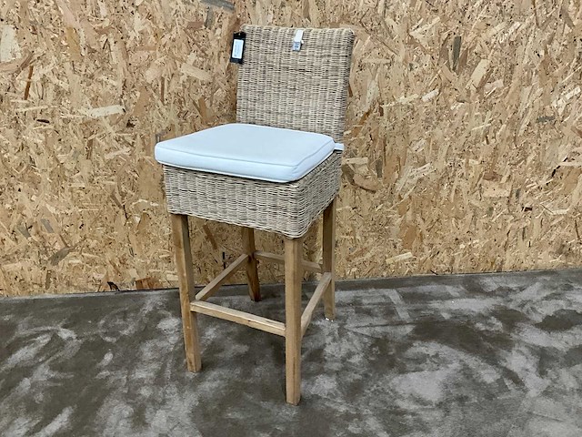 Riviera maison rustic ratan barstoel - afbeelding 2 van  7