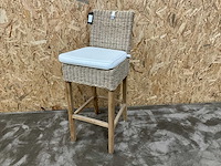 Riviera maison rustic ratan barstoel - afbeelding 2 van  7