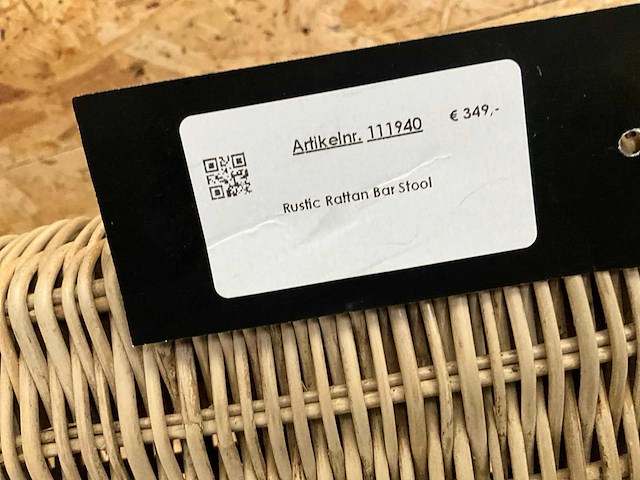 Riviera maison rustic ratan barstoel - afbeelding 7 van  7