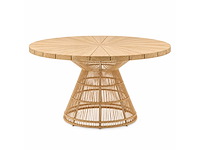 Riviera maison saint tropez dt ronde tuintafel 140cm - afbeelding 1 van  7