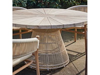 Riviera maison saint tropez dt ronde tuintafel 140cm - afbeelding 6 van  7
