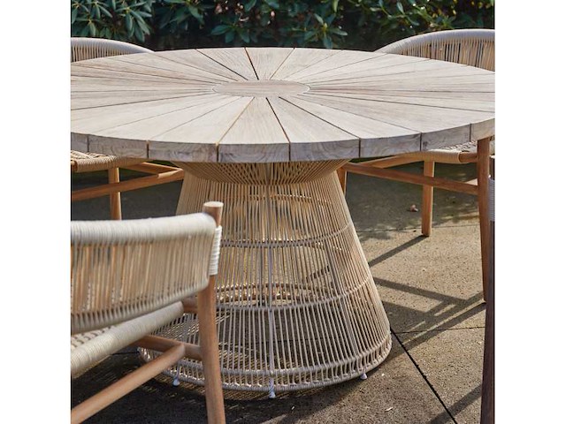 Riviera maison saint tropez dt ronde tuintafel 140cm - afbeelding 6 van  7