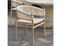 Riviera maison saint tropez outdoor dac tuinstoel (4x) - afbeelding 4 van  5