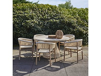Riviera maison saint tropez outdoor dac tuinstoel (6x) - afbeelding 5 van  5