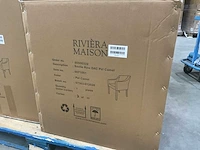 Riviera maison saville row pellini eetkamerstoel (4x) - afbeelding 9 van  10