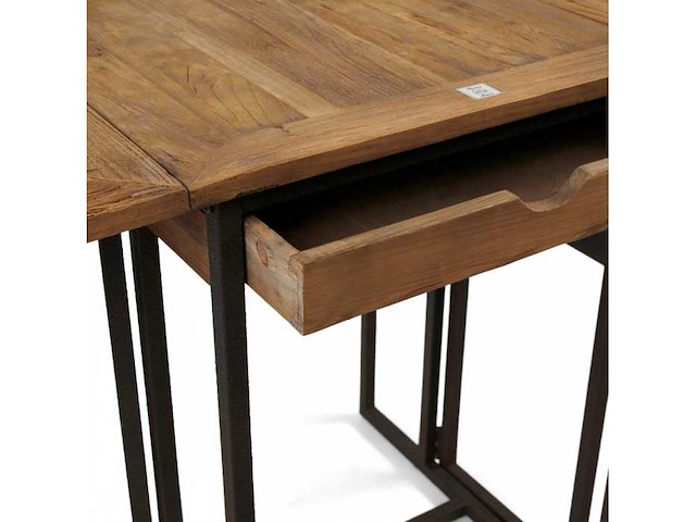 Riviera maison shelter island bartafel inklapbaar - afbeelding 6 van  6