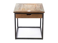 Riviera maison shelter island bijzettafel met lade
