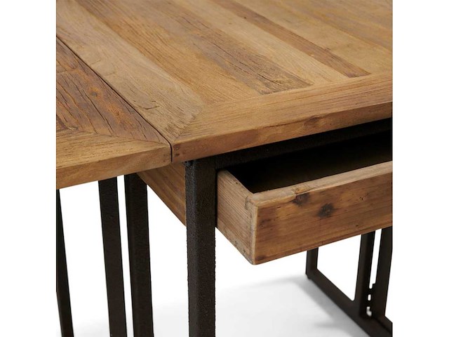 Rivièra maison shelter island opvouwbare eettafel - afbeelding 5 van  7