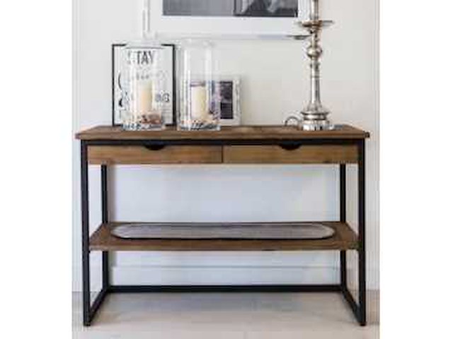 Riviera maison shelter island sidetable met lades - afbeelding 2 van  4