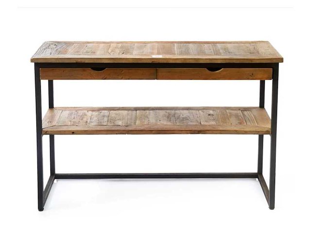 Riviera maison shelter island sidetable met lades - afbeelding 1 van  4