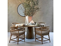 Riviera maison siroko beach ronde eetkamertafel 160cm - afbeelding 4 van  4